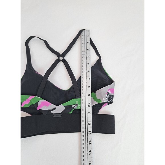 NEW KORAL BEAU‎ ENERGY SPORTS BRA BANDANA TROOP PAISLEY CAMO SMALL - Picture 9 of 10